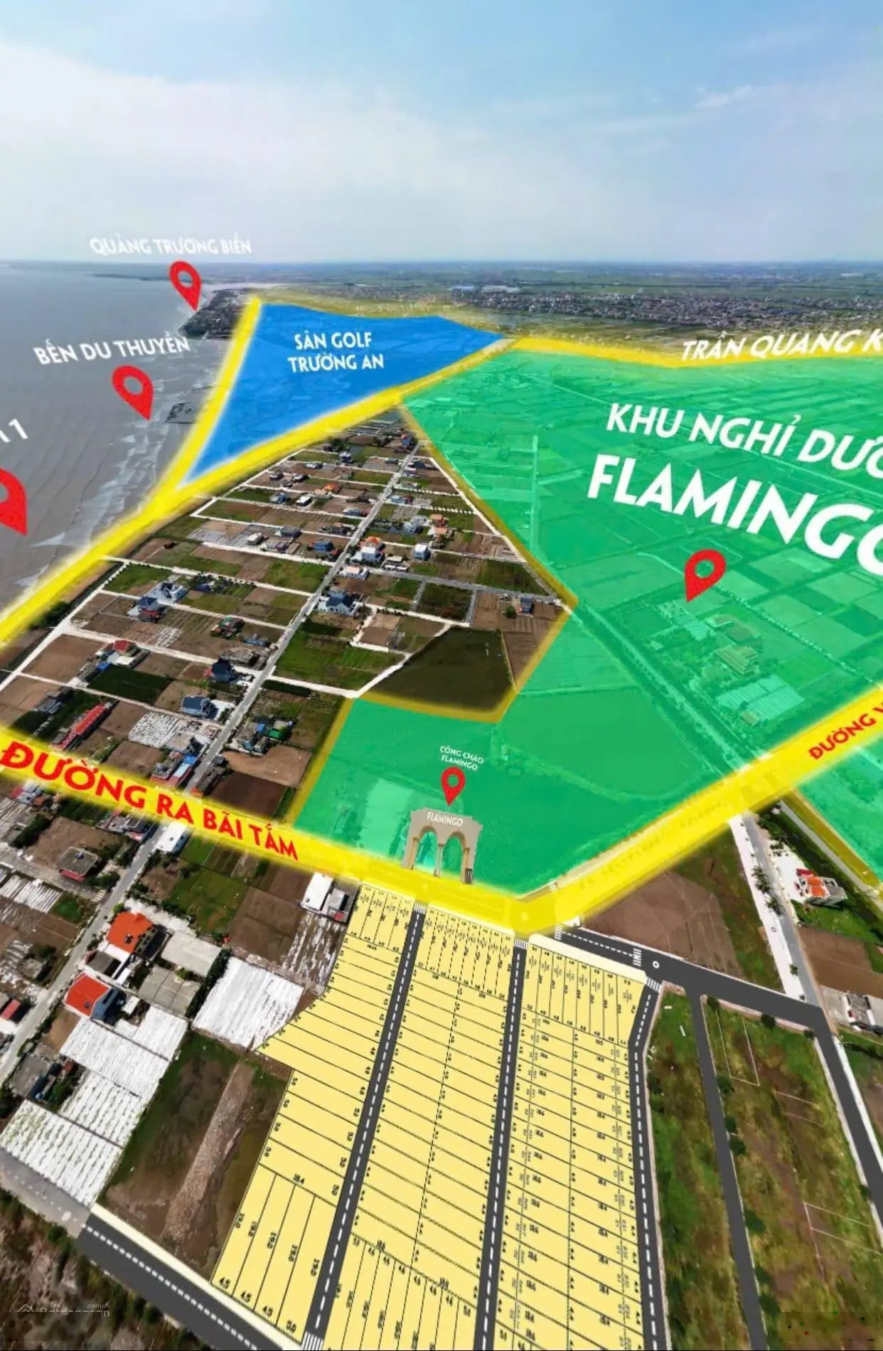 Tiềm năng tăng giá X3 khi dự án Flamingo vào giải phóng mặt bằng, chỉ 3 phút ra khu công nghiệp