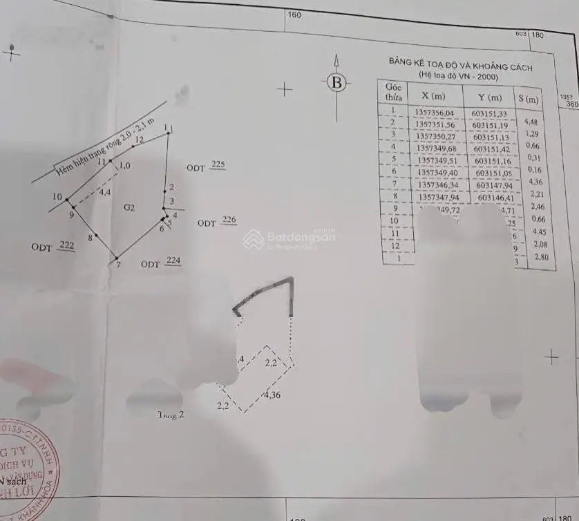 Bán nhà 39,8m2 1,95 tỷ đường Đoàn Trần Nghiệp Nha Trang gần biển Hòn Chồng