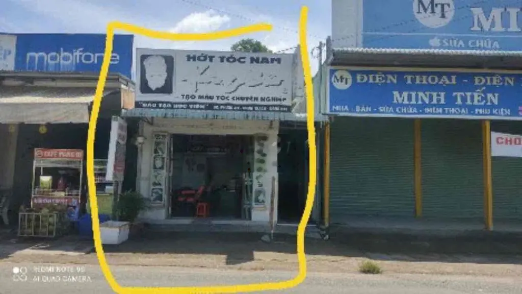 Đất mặt tiền hùng vương có kiot kinh doanh