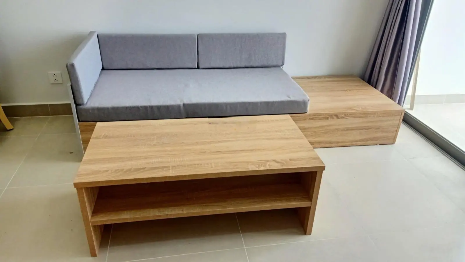 CẦN SANG NHƯỢNG CH RIVER PANORAMA 55m2 2PN 1WC - ĐẦY ĐỦ NỘI THẤT - 2.7 TỶ - LH 0918 181 ***