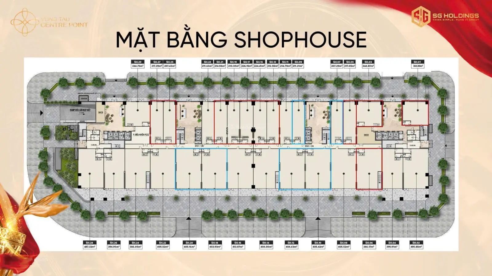 Bán nhanh shophouse view đẹp tại Vũng Tàu Centre Point, vị trí VIP. A/C quan tâm xin LH: 0909271407