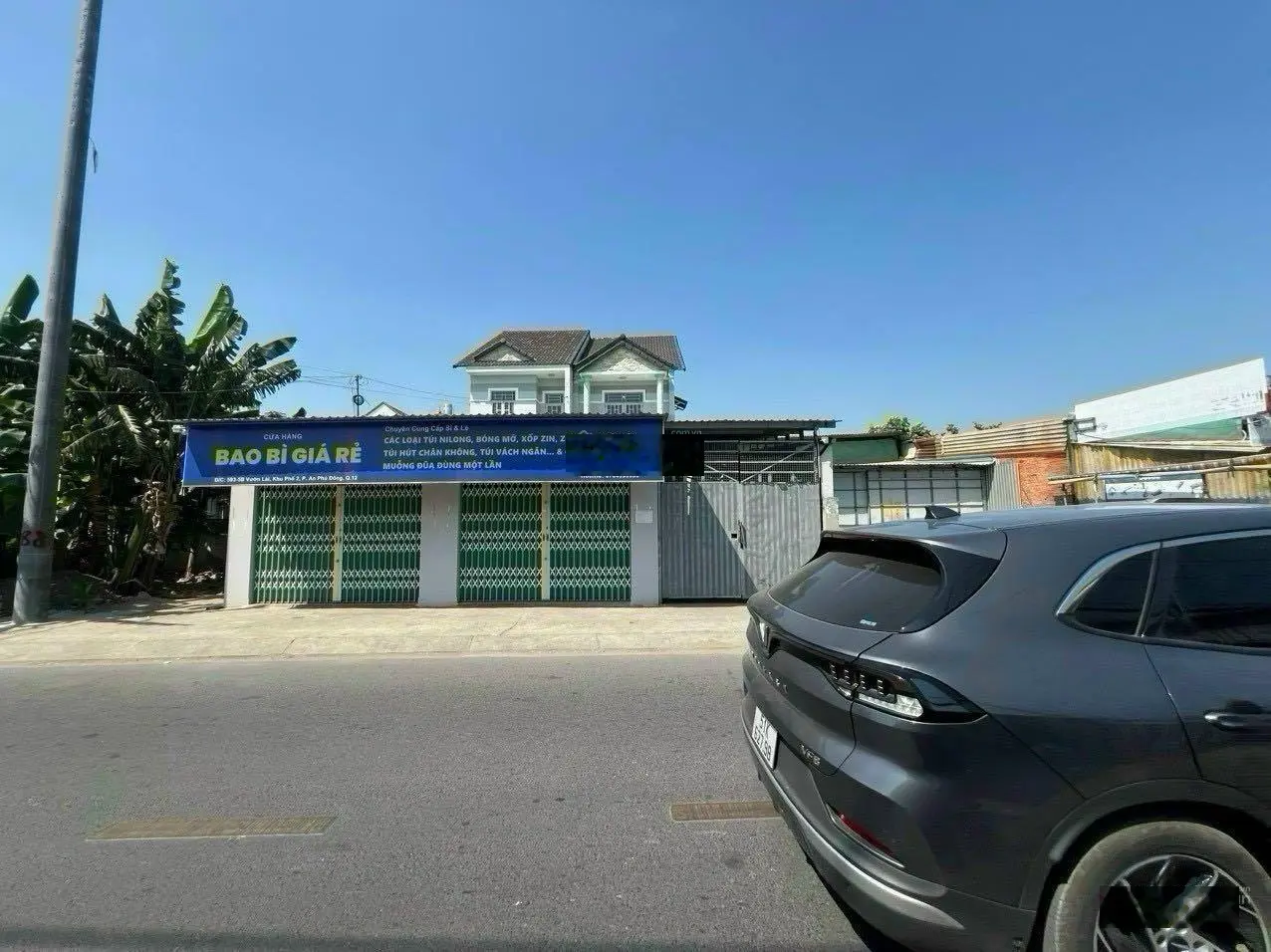 Bán nhà mặt tiền Vườn Lài An Phú Đông 12mx48m