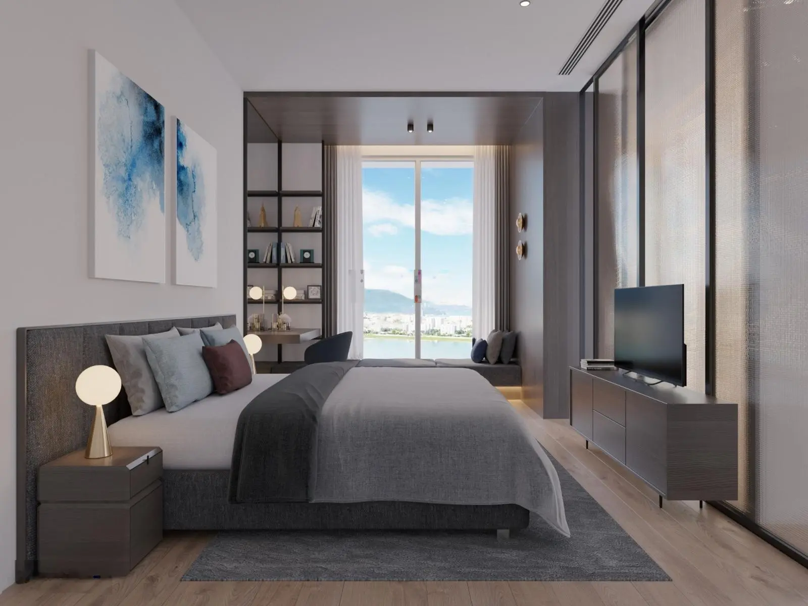 Duy nhất căn hộ SAM Towers DT 53.5m2, view trực diện sông Hàn, tầng cao đẹp thoáng, giá chỉ 3,7 tỷ