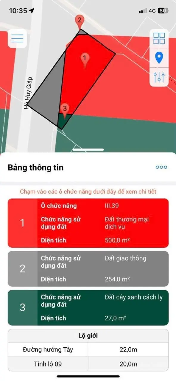 Hàng bán gấp 830m2 lô đất 2MT đường Hà Huy Giáp và hẻm 6m, P. Thạnh Lộc, Q. 12. Giá đầu tư