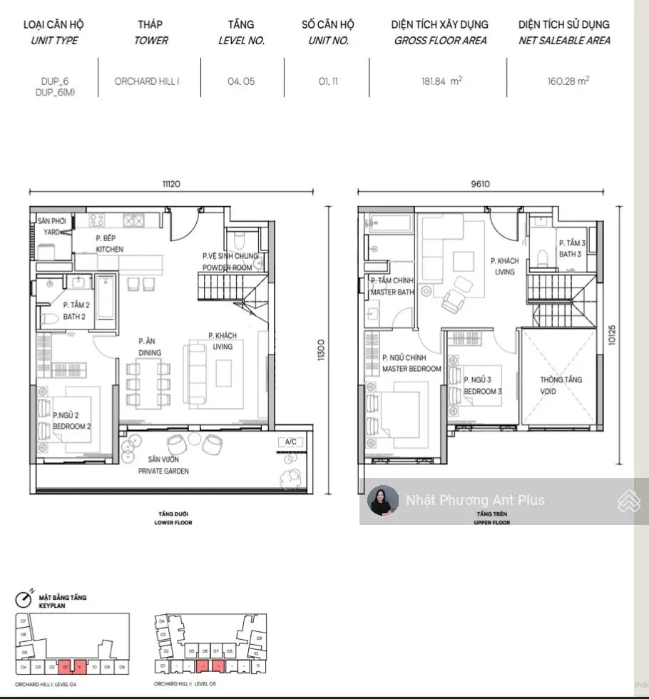 Bán căn Hộ Duplex Orchard Hill Sycamore mua từ chủ đầu tư Capitaland với chính sách tốt
