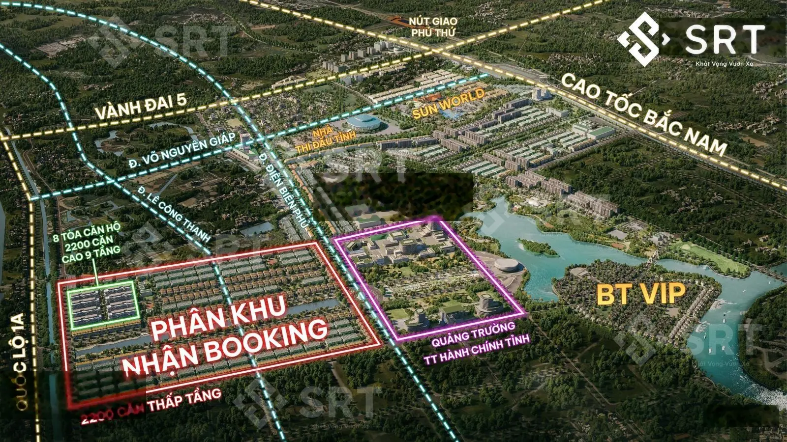 Shophouse liền kề ngay cạnh công viên lễ hội, quảng trường bắn pháo hoa tại Sun Urban City Hà Nam