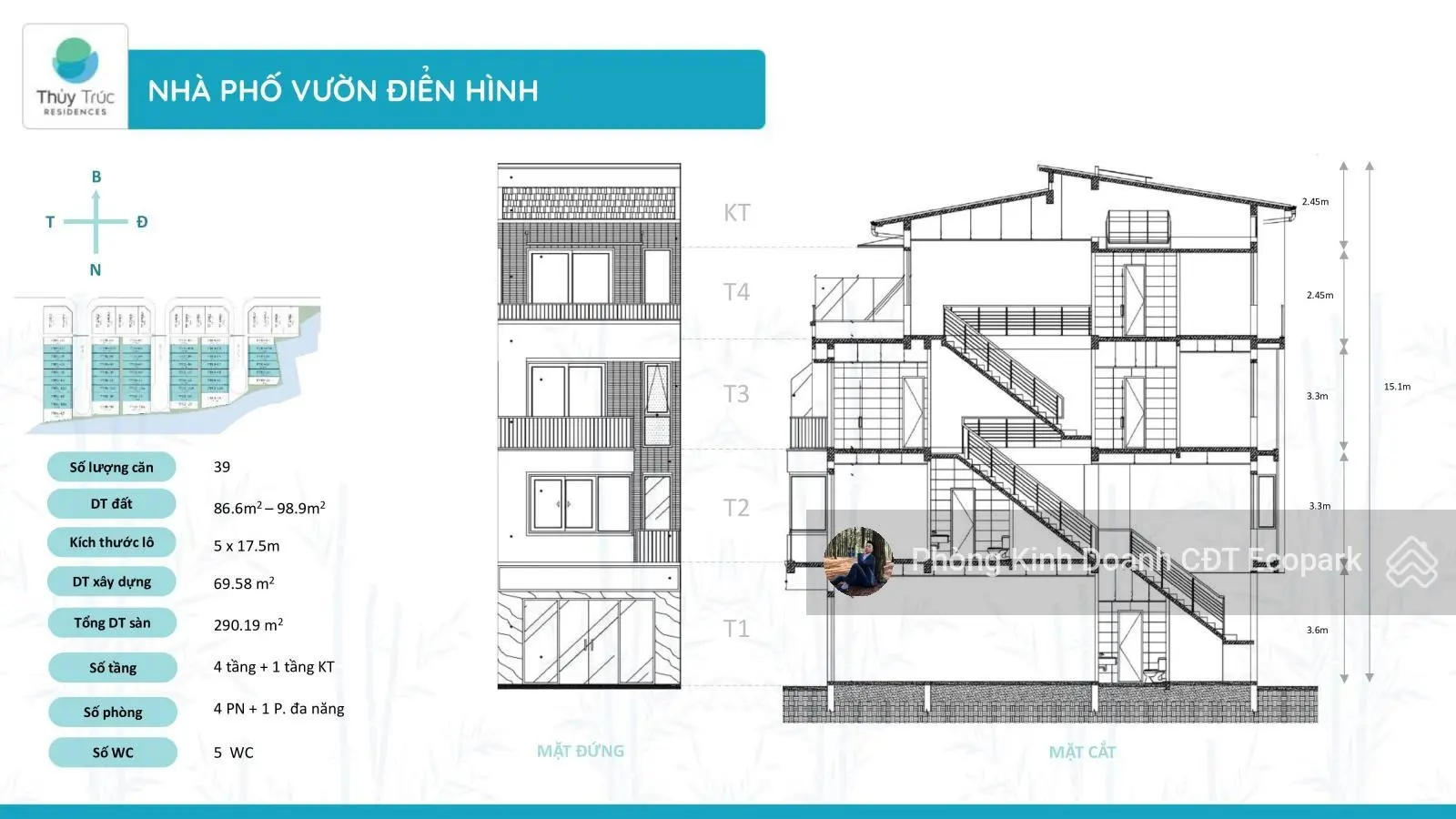 Liền Kề Thủy trúc Ecopark 90m2 - MT 5m - Giá 14 tỷ - LH 0918 114 *** Mr Dũng