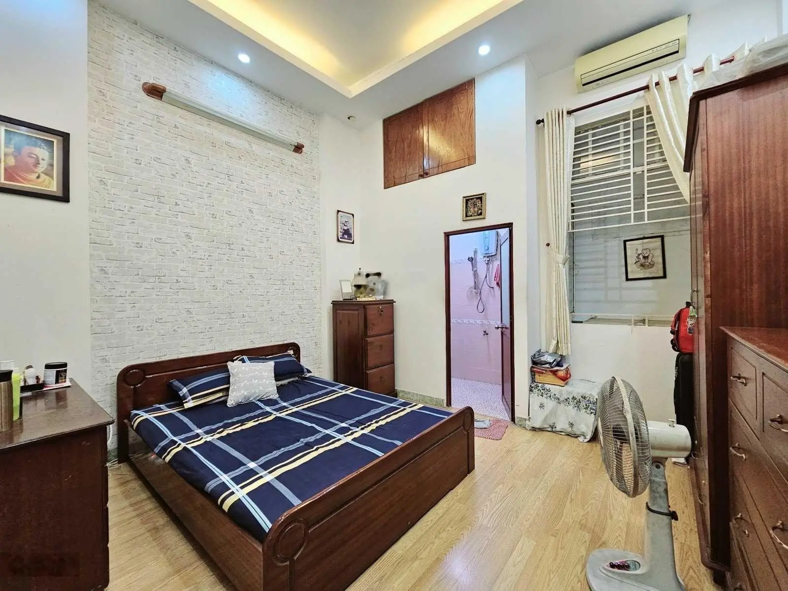Hẻm nhựa 6m 251/ Lê Quang Định 4x16m vuông vức trệt 2 lầu sân thượng đã hoàn công
