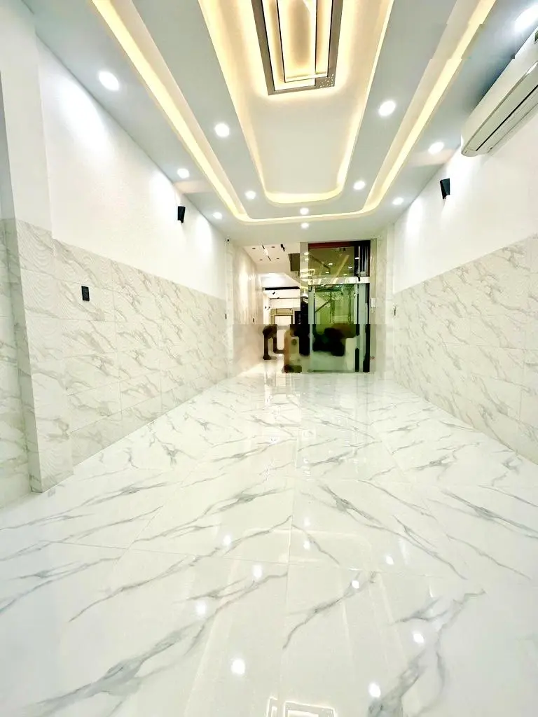 QUẬN 6, MẶT TIỀN CƯ XÁ PHÚ LÂM A, HẬU GIANG - 5 TẦNG ĐẸP - 90M2 - CÓ THANG MÁY CHỈ 11,xx tỷ