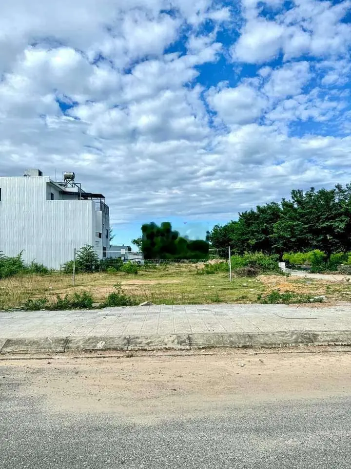 Bán lô góc 2 MT Điện Âm khu Dầu Khí Hòa Quý, giá Tố.t