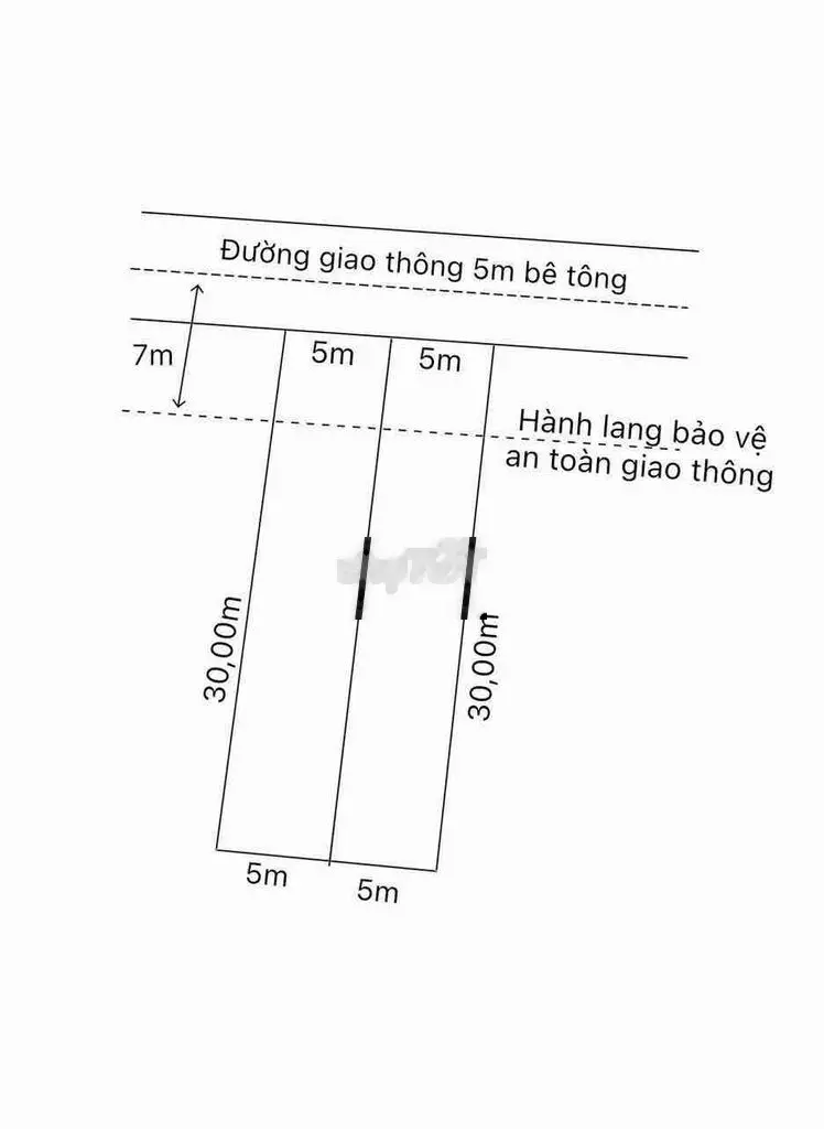 Bán đất 599 triệu, diện tích 150m2 tại Xã Mỹ Bình, Huyện Tân Trụ, đường be tông 5m