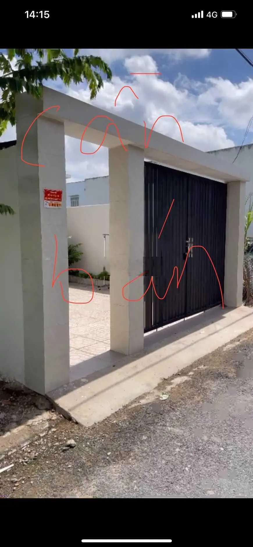 Chính chủ cần bán nhà cấp 4, thổ cư 100m2, KDC ấp 3, đường số 4, Long Định, Cần Đước, Long An