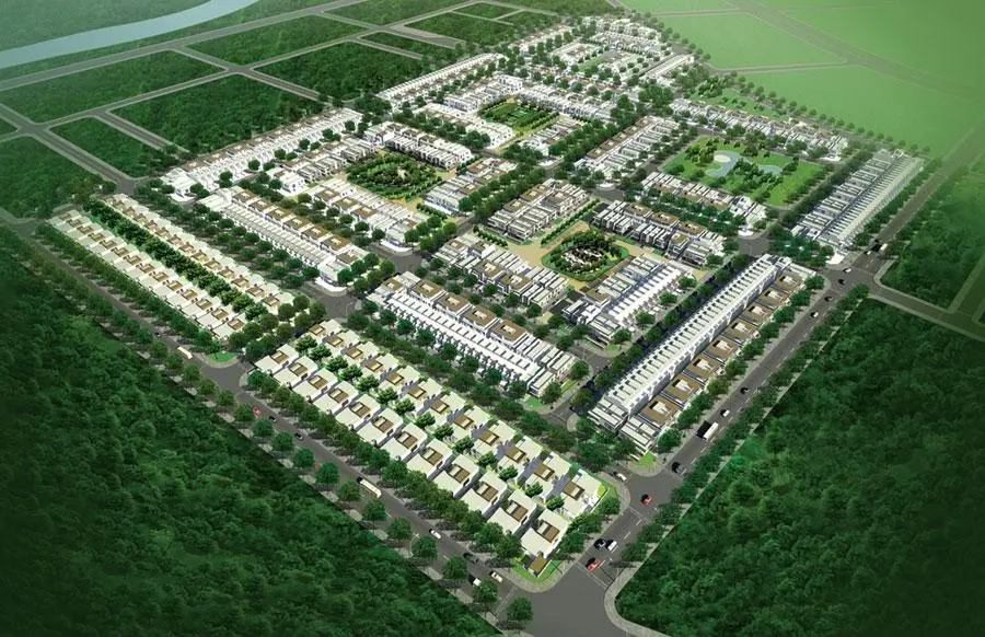 KĐT Mỹ Gia Gói 3 thông ra sông - DT: 100m - Giá 32tr/m (bao ép cọc) - Đường số 47. - Gần Võ Nguyên