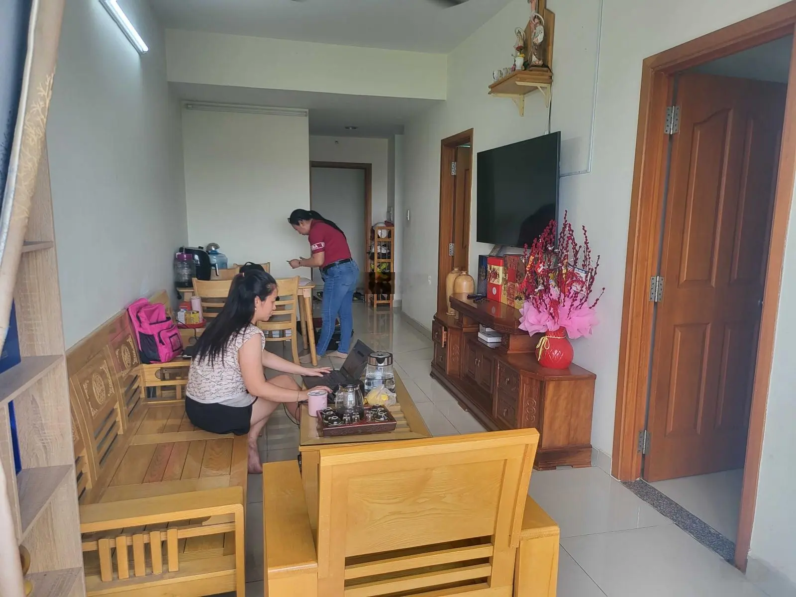 Bán căn hộ 2PN2WC 57m2 tại CC Thanh Bình Thuận An, BD, sổ hồng riêng, view công viên nhà đẹp ở ngay