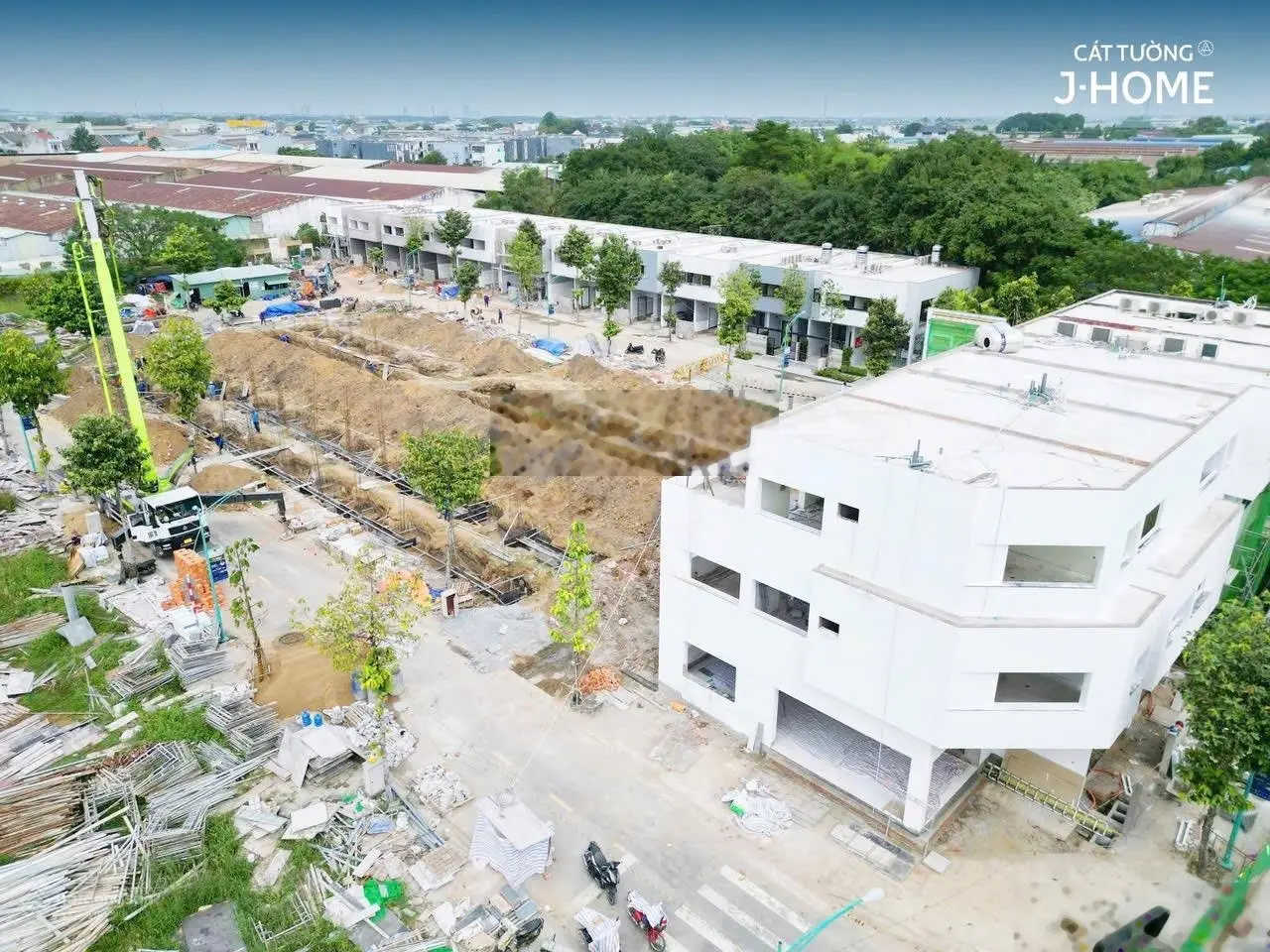 Nhà phố thiết kế kiểu nhật sang trọng, an ninh không kém gì chung cư cao cấp, nằm mặt tiền DT 743
