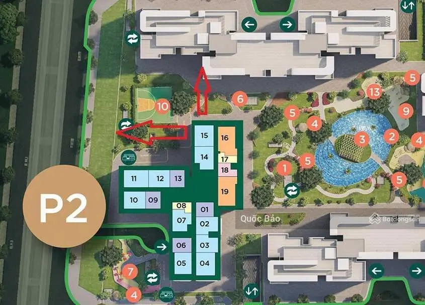Hot bán căn 68m2 góc, tòa P2 The PAvilion, trục căn 15 giá 3.5 bao tất chi phí