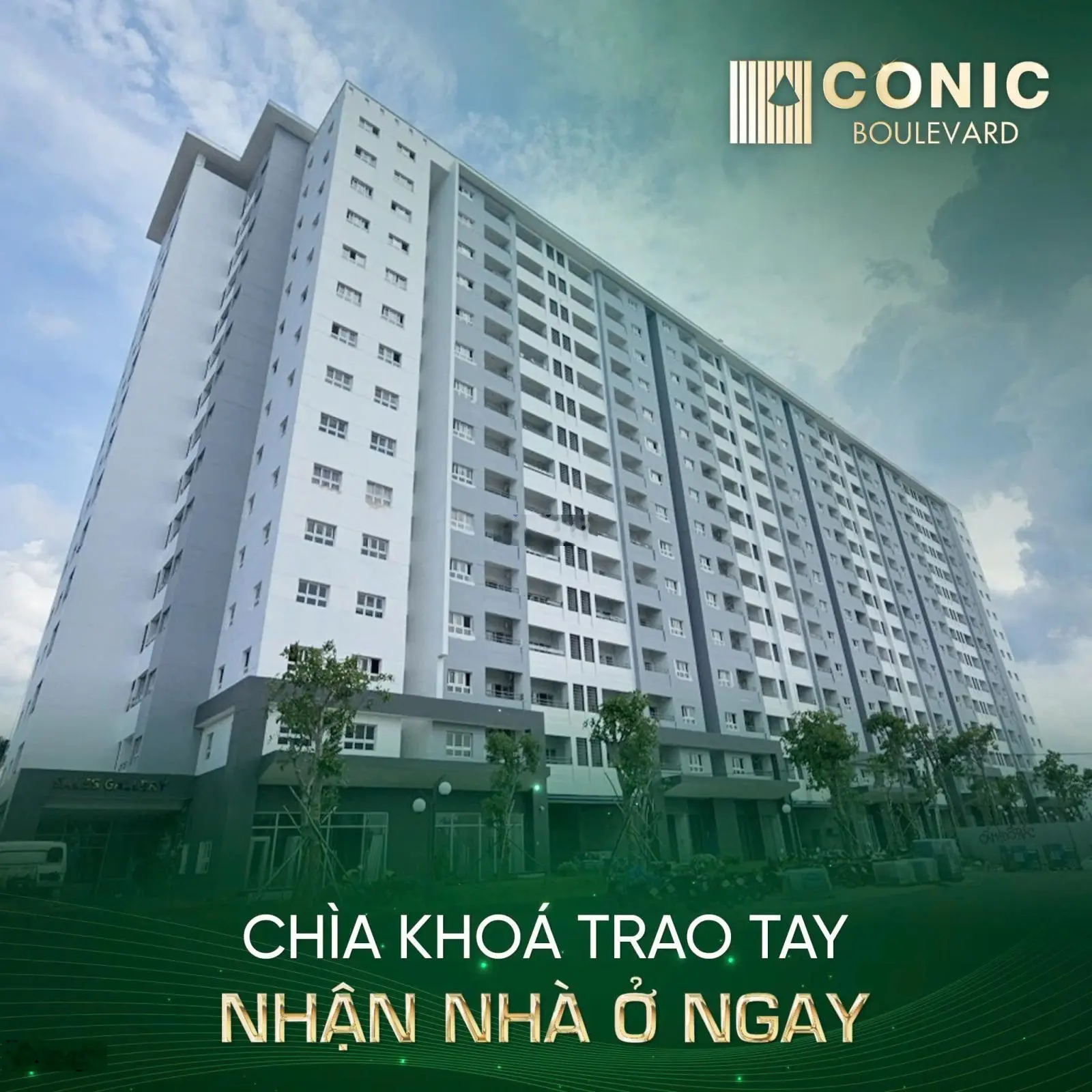 Bán chung cư mini conic boulevard view đẹp, giá 3,1 tỷ, 84m2, 2 pn, 2 pt