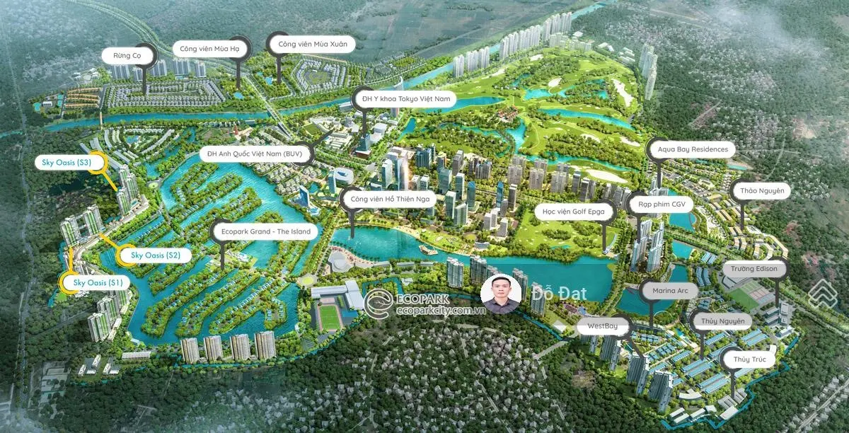 Bán căn hộ 2 phòng ngủ tại Westbay Ecopark. Nhà đẹp, gần Công viên hồ Thiên Nga. Giá chỉ 2.35 tỷ