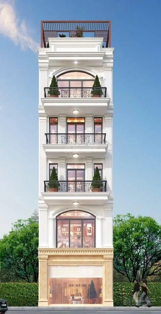Bán nhà Huỳnh Tấn Phát 50m2 MT 4.5m. Ngõ 3.5m. 6 tầng thang máy. Điều hoà âm trần. Giá 13.5 tỷ