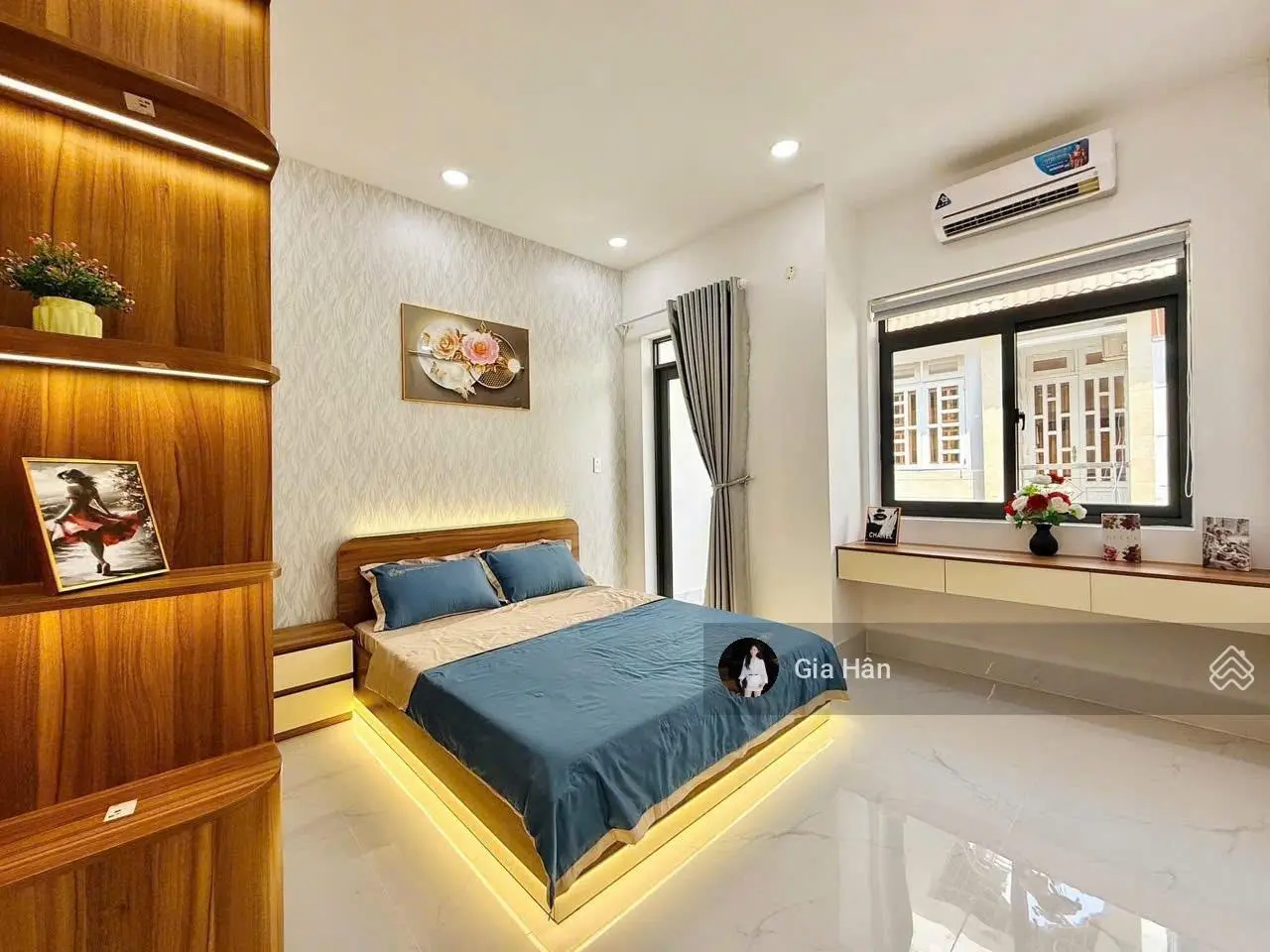 Bán nhà gần chợ Thạch Đà giá chưa tới 3 tỷ. Nhà 60m2 Phạm Văn Chiêu xây 1 trệt 2 lầu. Sổ riêng sẵn