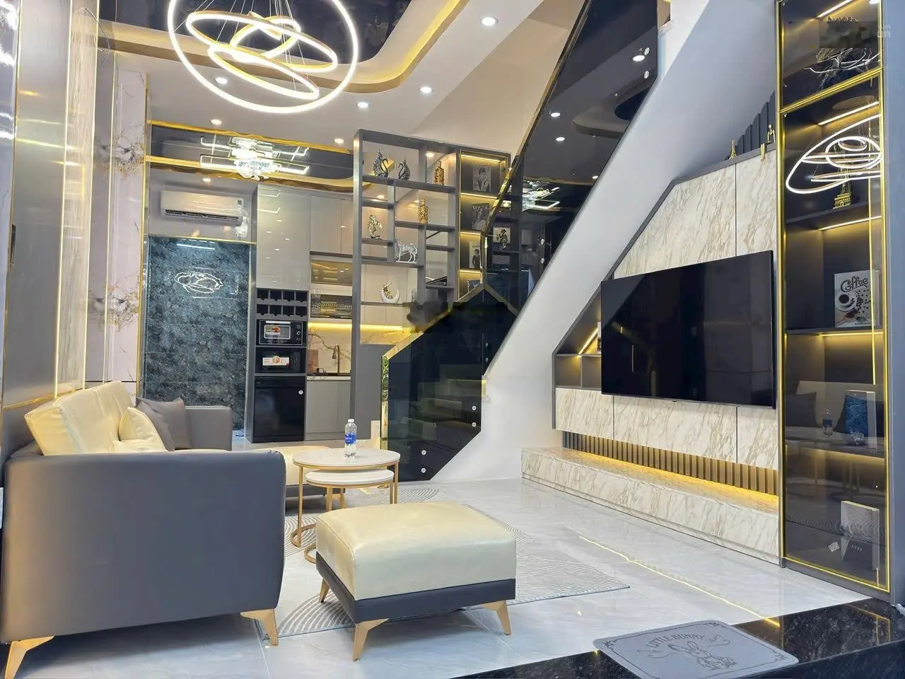 Nhà mới 100%, khu dân cư VIP Sài Gòn Mới, Nhà Bè. Full nội thất cao cấp giá 6ty8