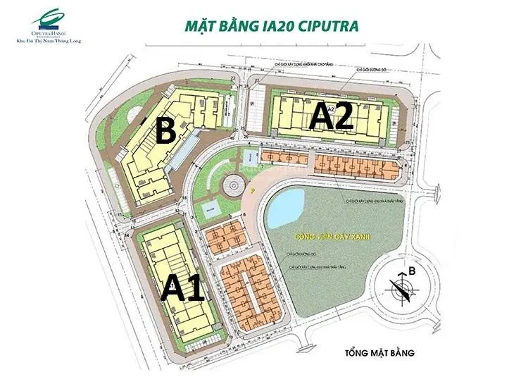 A1-IA20 căn góc tầng trung 108m2 3pn+1 giá 6.x full đồ view PVĐ sổ tươi sang tên ở ngay