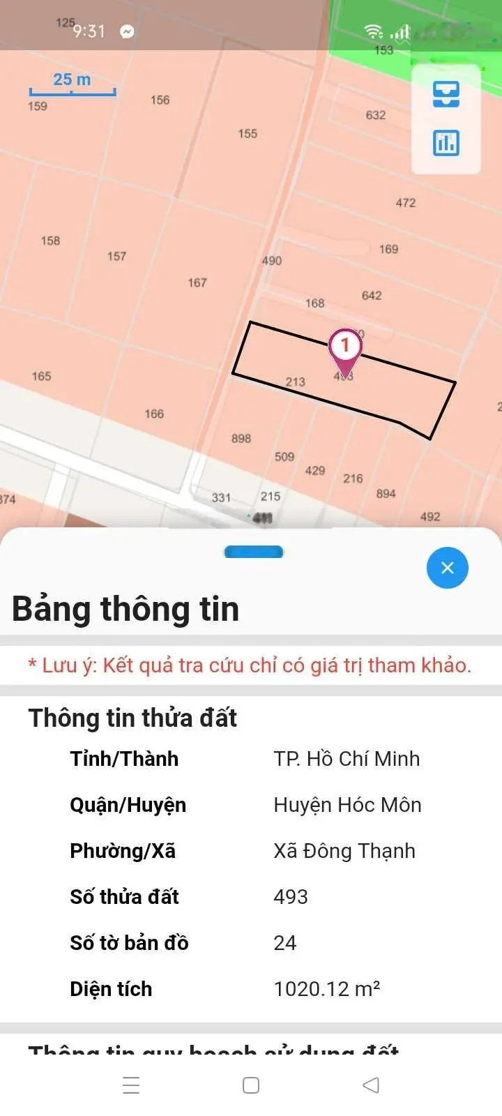Cần bán lô đất diện tích 988m2, đường Đông Thạnh 2, xã Đông Thạnh, huyện Hóc Môn, TP. Hồ Chí Minh