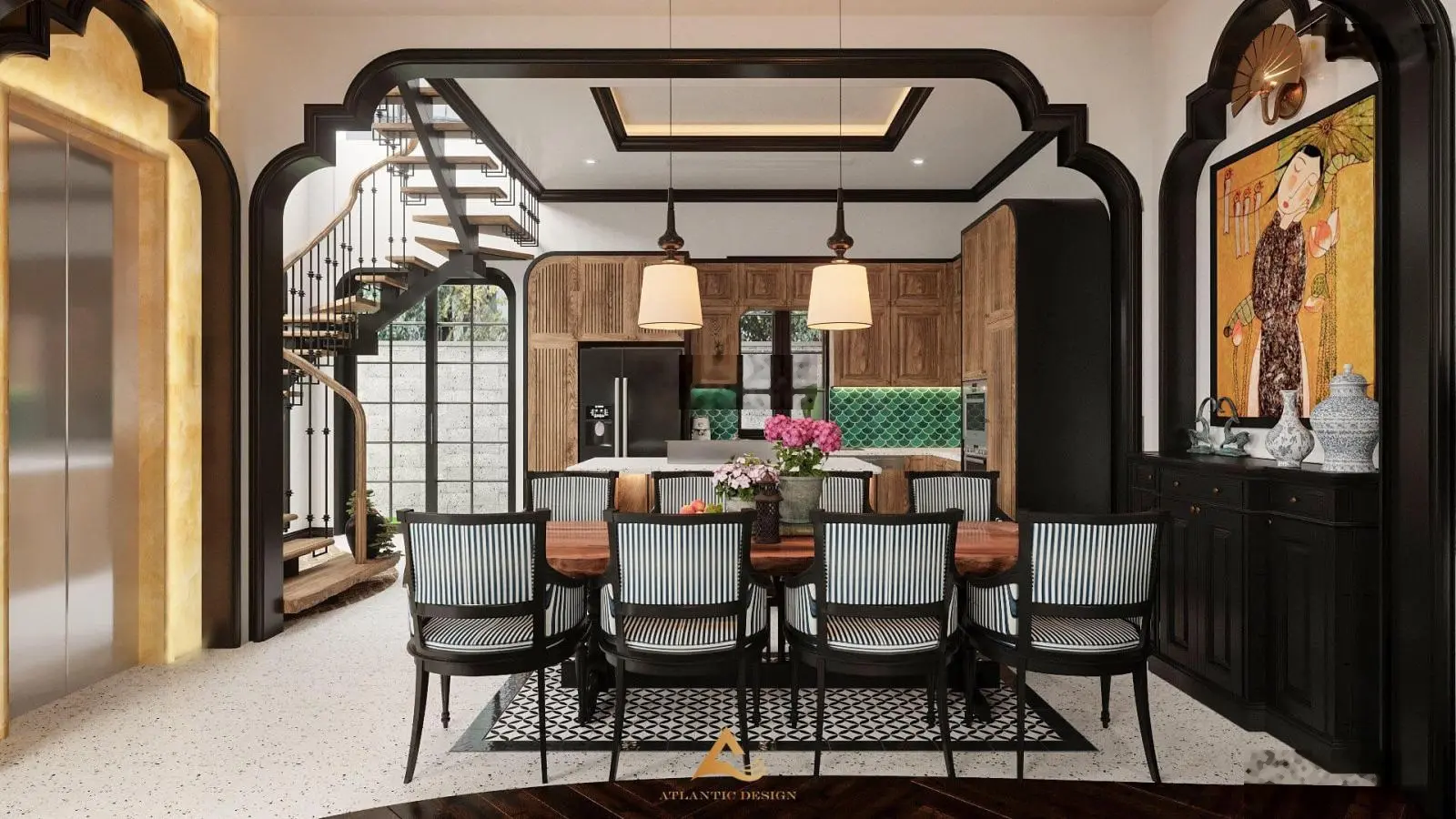 Biệt thự đẹp Nguyễn Thành Ý - Đinh Tiên Hoàng, P. Đa Kao, Quận 1, 13x18m, trệt + 2 lầu, giá 59 tỷ