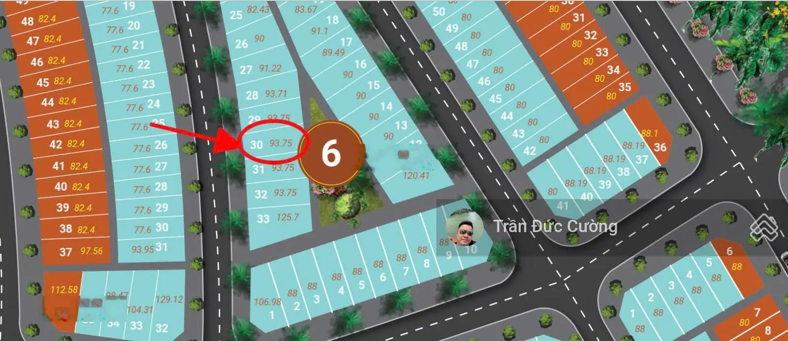Chính chủ bán lô 93,75m2 MT 6,5m tại KĐT Mỹ Độ, TP Bắc Giang - Cạnh Công viên trung tâm