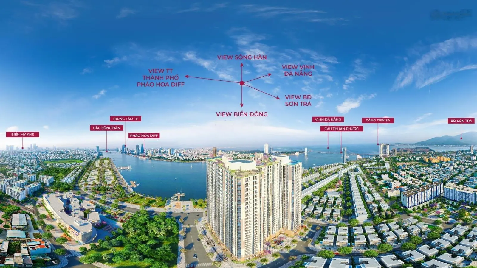 Danh mục 5 căn đẹp nhất dự án Peninsula trực diện sông Hàn, chiết khấu cao giá trực tiếp chủ đầu tư
