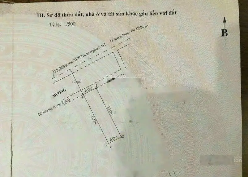 Bán lô đất đẹp Trung Nghia Đồ Sơn. DT 138m ngang 6. Giá chỉ 17triệu/m2