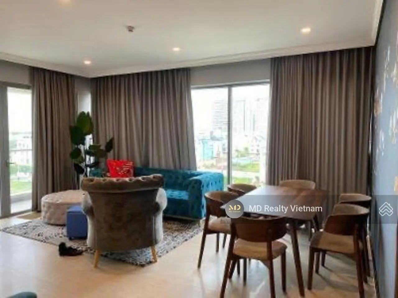 Cần bán căn hộ Đảo Kim Cương toà Bora Bora 117m2 giá tốt nhất - 3 phòng ngủ, full nội thất