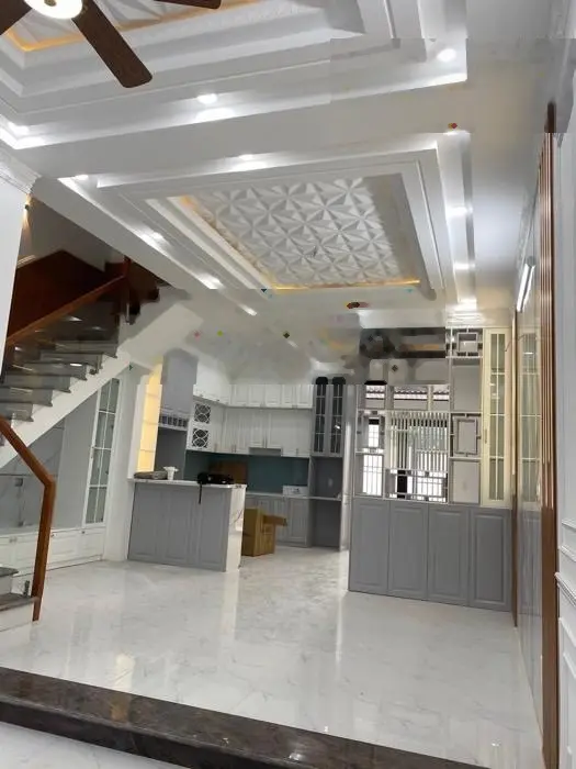 Bán nhà ô tô ngủ trong nhà, hẻm 1806 Huỳnh Tấn Phát, TT Nhà Bè chỉ 6.3 tỷ