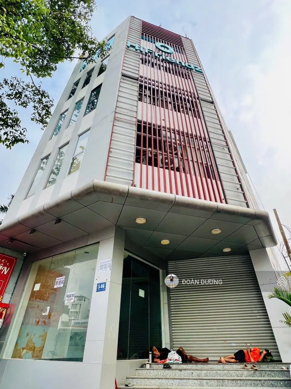 Bán tòa nhà 2 mặt tiền 544-546 Lý Thường Kiệt, phường 7, Tân Bình. DT: 8*28M. Hầm - 8 tầng