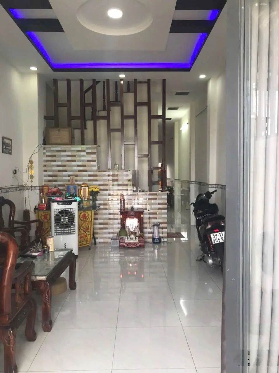 Nhà mới 1 trệt 1 lầu , Thị Trấn Cần Giuộc Long An DT 4 x 21 , 1 lầu , Đường bê tông 4m Giá 1,98tỷ