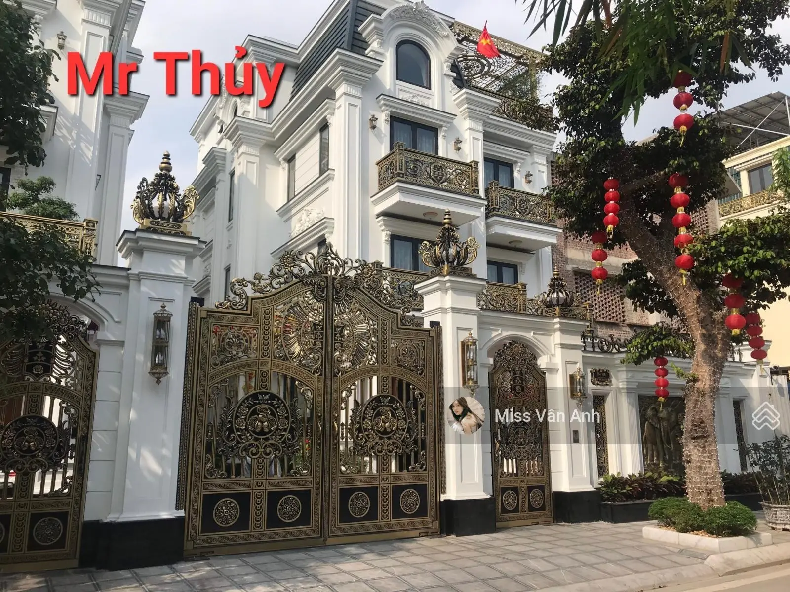 Bán biệt thự Mễ Trì Hạ DT: 210m2 x 4 tầng hoàn thiện đẹp, nội thất cao cấp, LH: 0987 689 ***