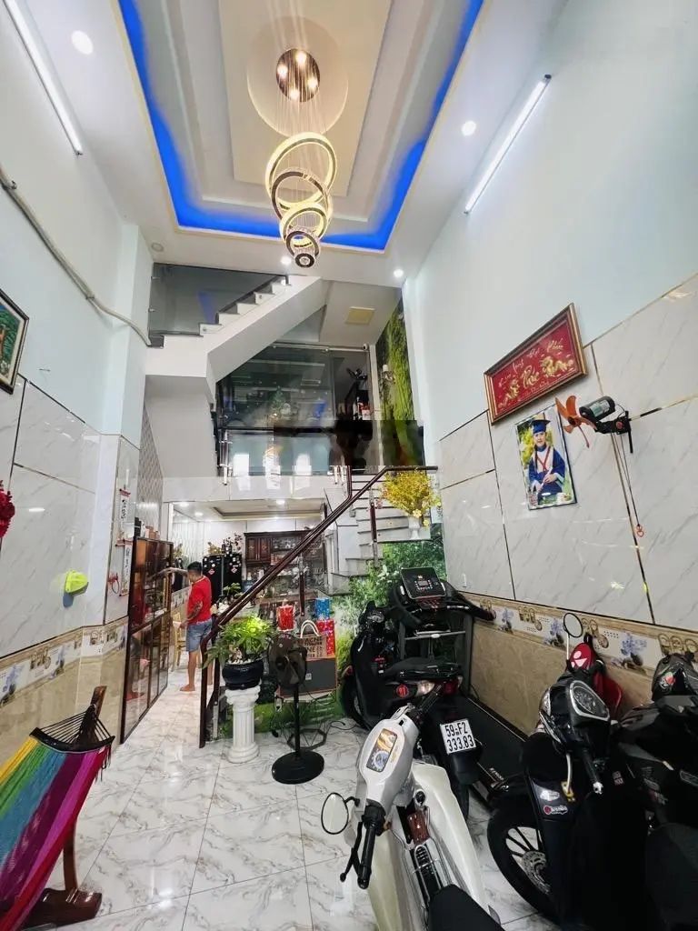 Bình tân nhà 4 tầng 50m2 không lộ giới-hẻm thông ngay trương phước phan-tân hoà đông-sổ riêng .