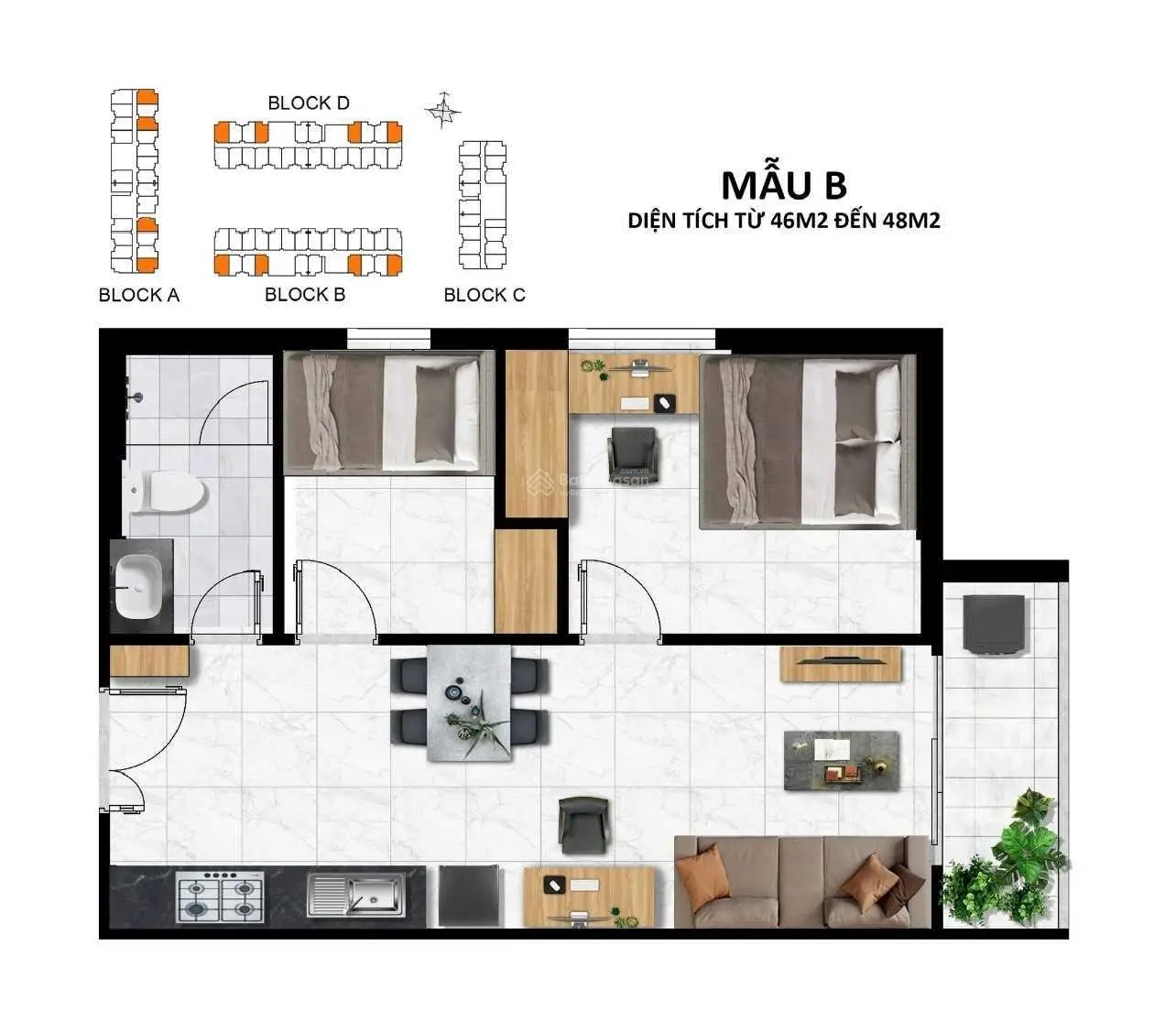 Bán căn hộ chung cư Lê Thành Tân Kiên 200 triệu căn hộ 2PN, góp CĐT 7 triệu PKD 0788 893 ***