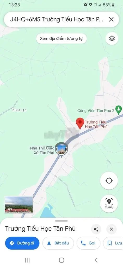 Nhà mặt tiền quốc lộ 20 đi Đà Lạt