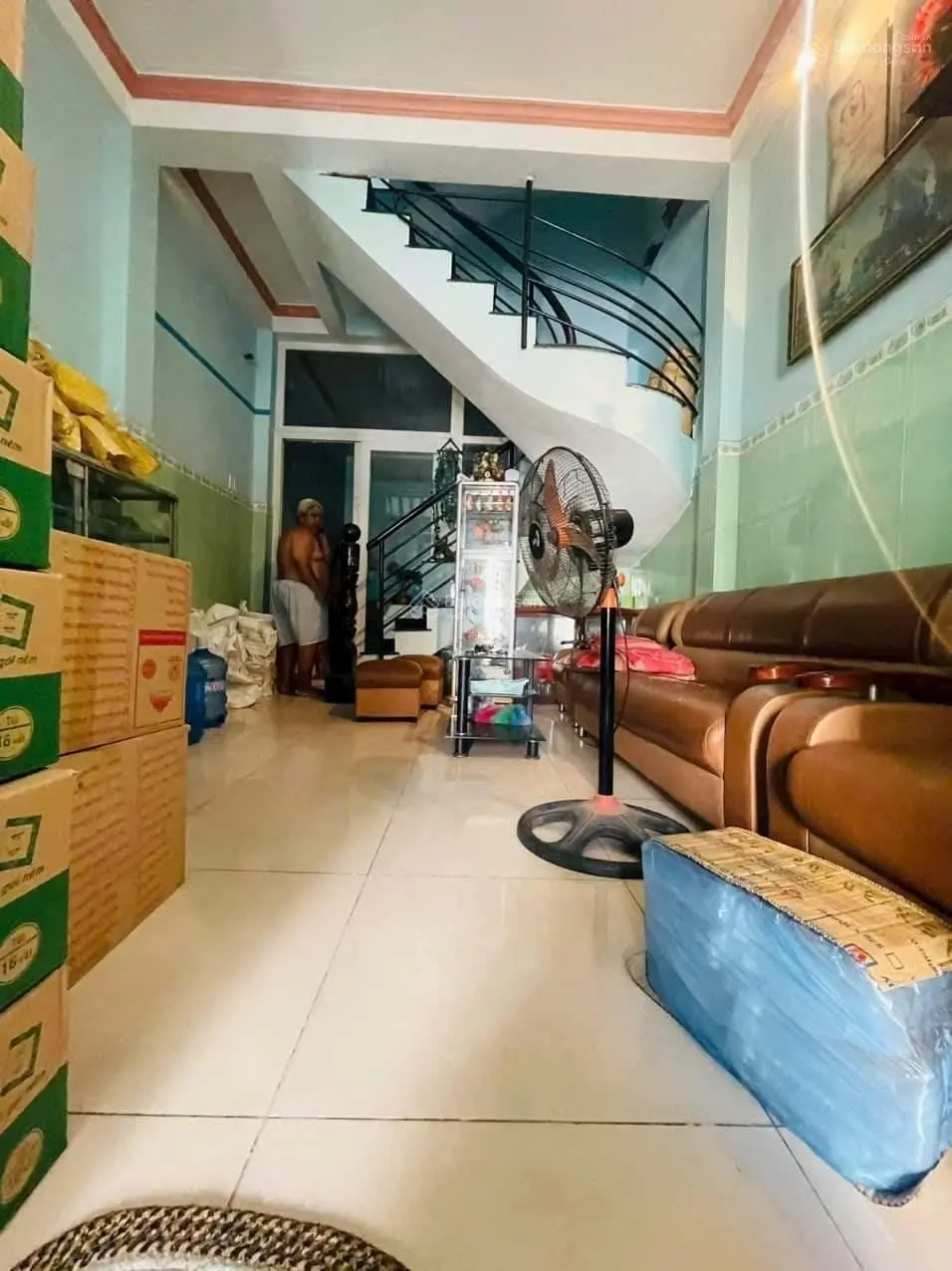 Bán nhà mặt tiền đường Số 1. Giá cực thơm nhà 4 tấm HC đủ, CN 50 m2 giá 5 tỷ 95 có TL