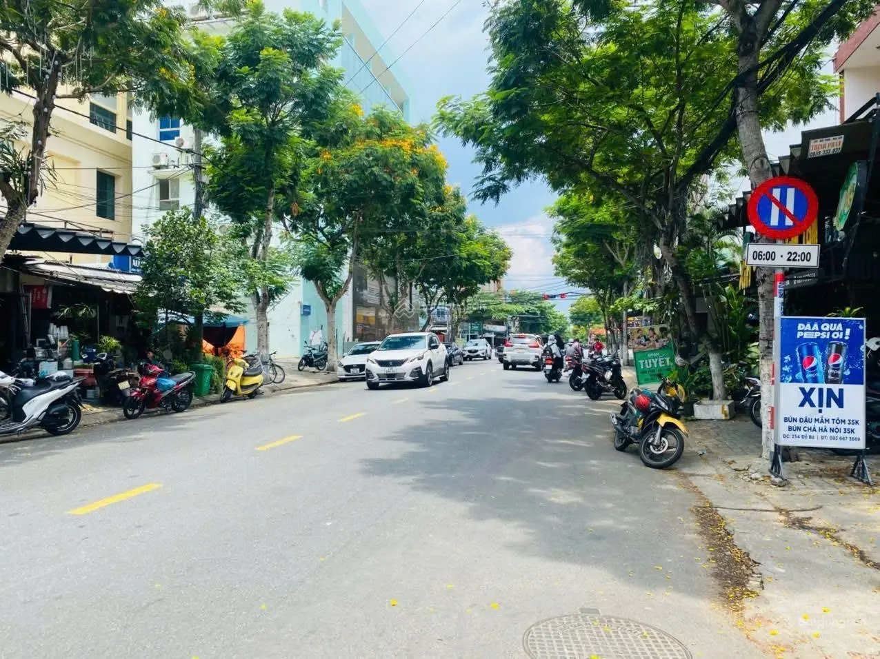 Bán lô đất đẹp 215m2 ngang 9,5m MT đường Đỗ Bá trục thông biển Mỹ Khê KD sầm uất