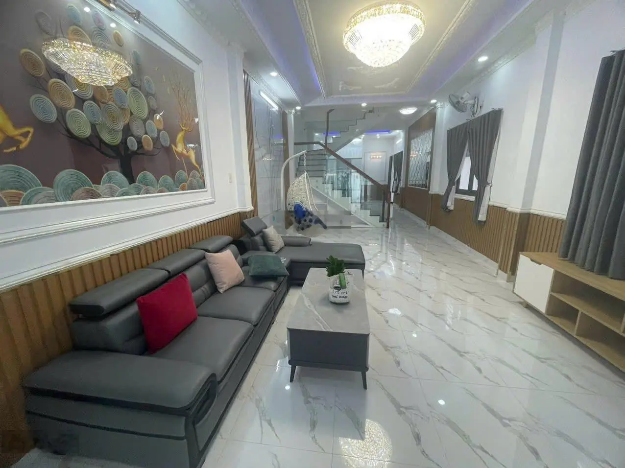 Về quê ở luôn bán nhà huỳnh tấn phát q7 52m2 3pn 1ty899 hẻm 4m