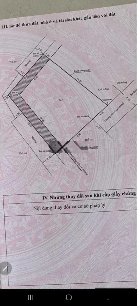 Gia đình cần bán mảnh đất thổ cư 239 m2 đường số 8 Đặng Văn Bi - phường Trường Thọ