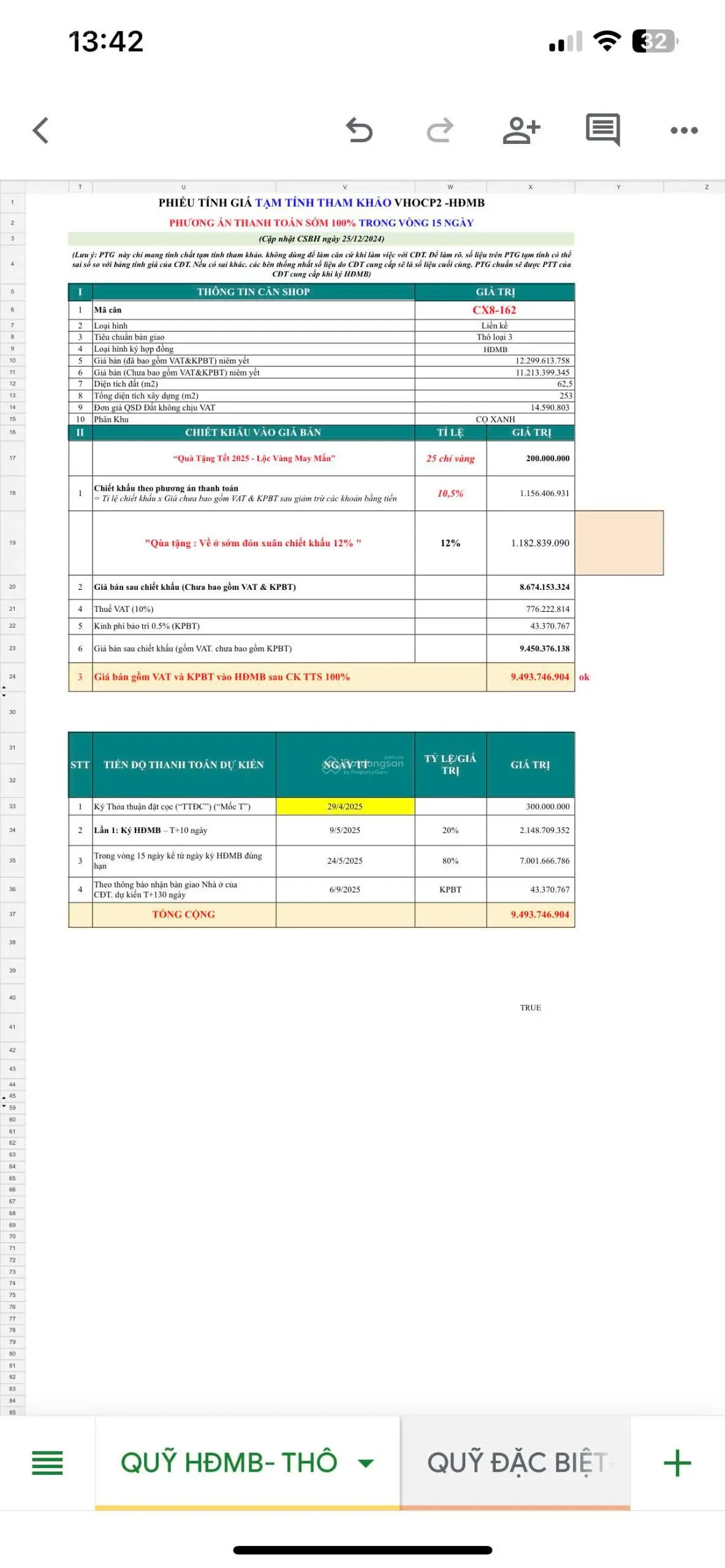 Quỹ 3 căn cọ xanh rẻ nhất ocean park 2 (tặng xe vf3)