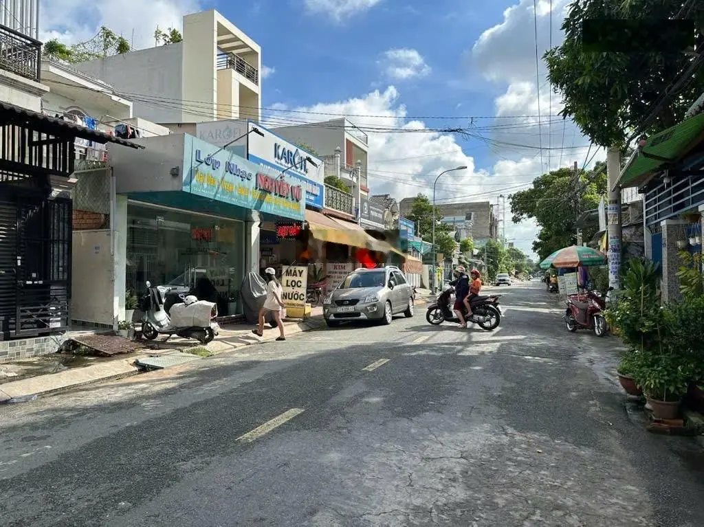 Nhà 2 tầng Mặt tiền đường NGUYỄN THỊ THƠI (HT18 củ), phường HT, Q12, dt 76,6m2 (4mx19m) Giá 5,9Tỷ