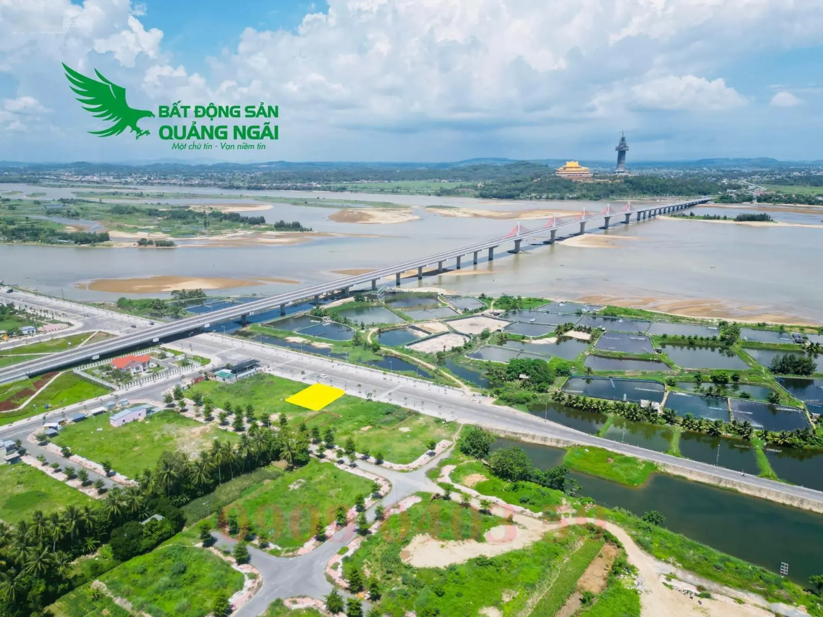 Cần bán nhanh lô biệt thự 10mx24m mặt tiền Trường Sa view sông Trà Khúc, ngay chân cầu Cổ Lũy