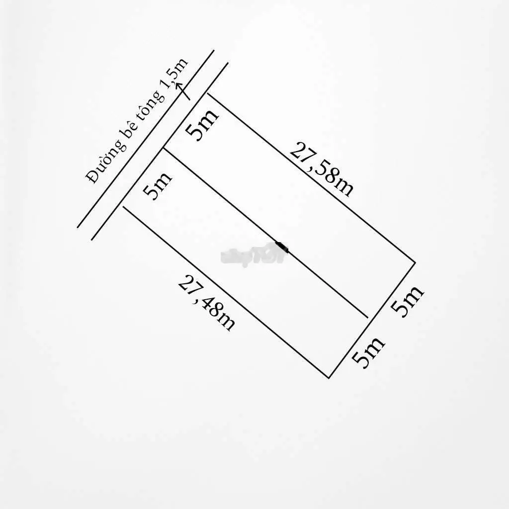 Đất thổ 5x27.5m chỉ 395tr, An Nhựt Tân, Tân Trụ