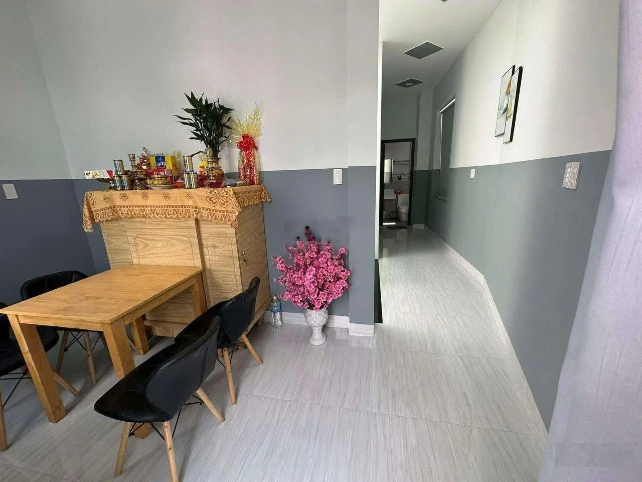 Nhà góc 3 tầng đường lý phục mang - dt 58,7m2 chỉ 4 tỷ 250 Diện tích: 58.7m ( nở hậu ) 0799299219