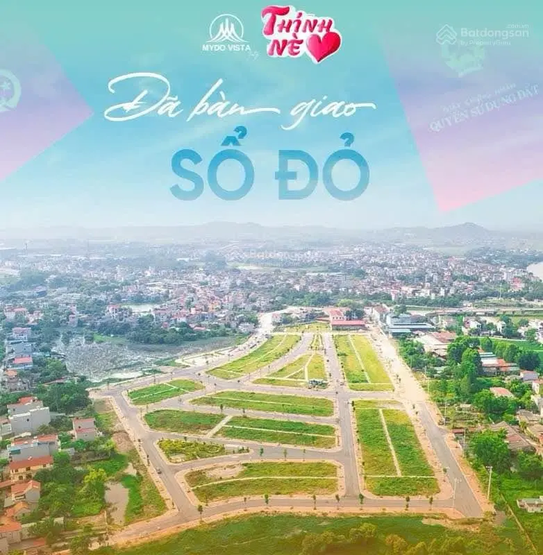 Đất nền sổ đỏ - 2.x tỷ - Mỹ Độ TP Bắc Giang