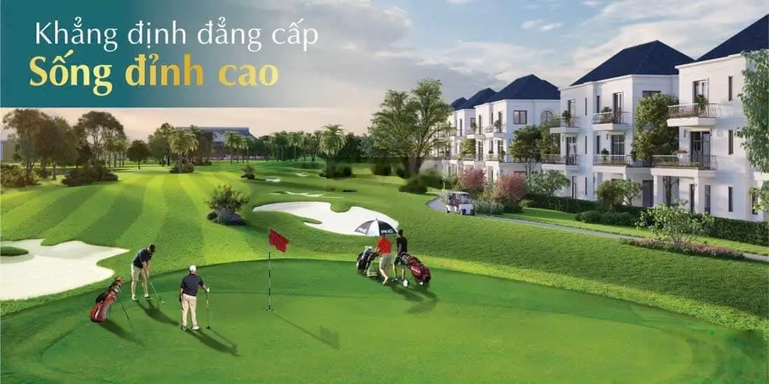 Thanh lý villa sang chảnh view hồ 3 tỷ 2, có sân golf và bên cạnh Vinhomes, giảm giá sâu